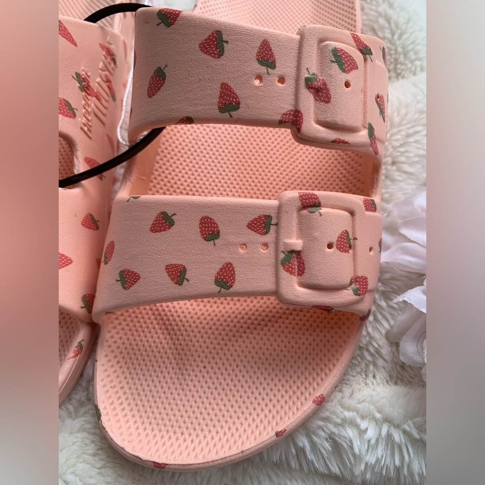 Freedom Moses Tuti Baby Strawberry Slide Sandals - Picture 9 of 14
